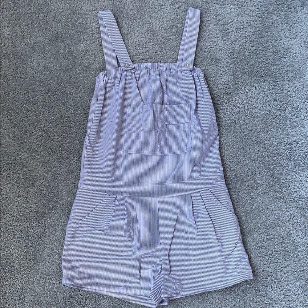 A.P.C. Seersucker Romper